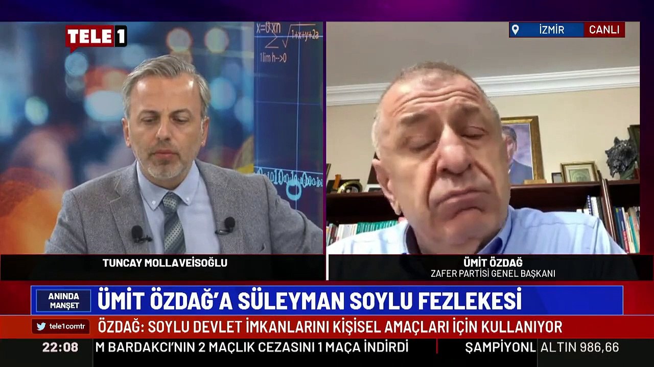 Ümit Özdağ: Soylu’nun ‘arşivi’ var, Erdoğan bile görevden alamıyor, korkuyorlar
