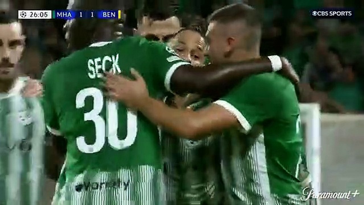 Maccabi Haifa vs. Benfica - Extended Highlights - UCL Group Stage MD 6