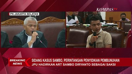 Jaksa Nilai Diryanto ART Ferdy Sambo Mencurigakan karena Kerap Periksa CCTV