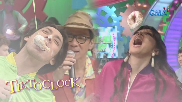 Tiktoclock: Kinagat ni Luis Hontiveros ang donut ni Boobay!