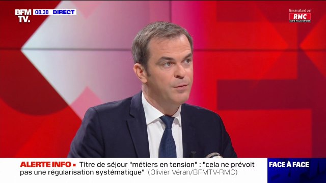Pour Olivier Véran, le titre de séjour métiers en tension ne va pas tirer les salaires vers le bas