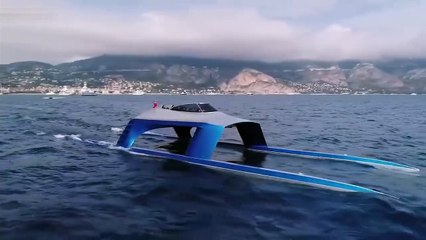 Glider SS18_Kapal unik berbentuk Ufo Ampibi