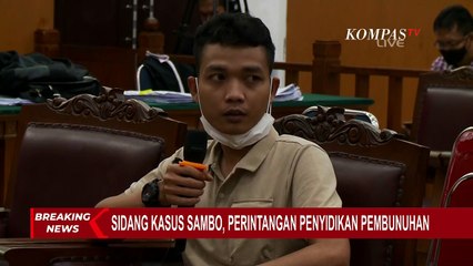 Tak Hanya Susi, Diryanto ART Ferdy Sambo juga Dihadirkan Sebagai Saksi di Persidangan