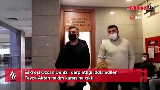 Feyza Aktan'ın darp davası! Eski eşi Özcan Deniz ifade verdi