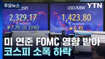 美 FOMC 결과에 코스피 소폭 하락...변동성 이어질 듯 / YTN