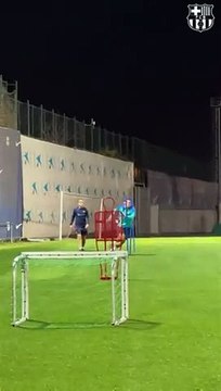 Andreas Christensen ultima su recuperación para jugar contra el Almería / FCB