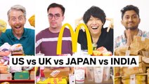 US vs UK vs Japan vs India McDonald's | Food Wars