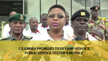 CS Aisha Jumwa promises to revamp Kenya's public service sector's morale
