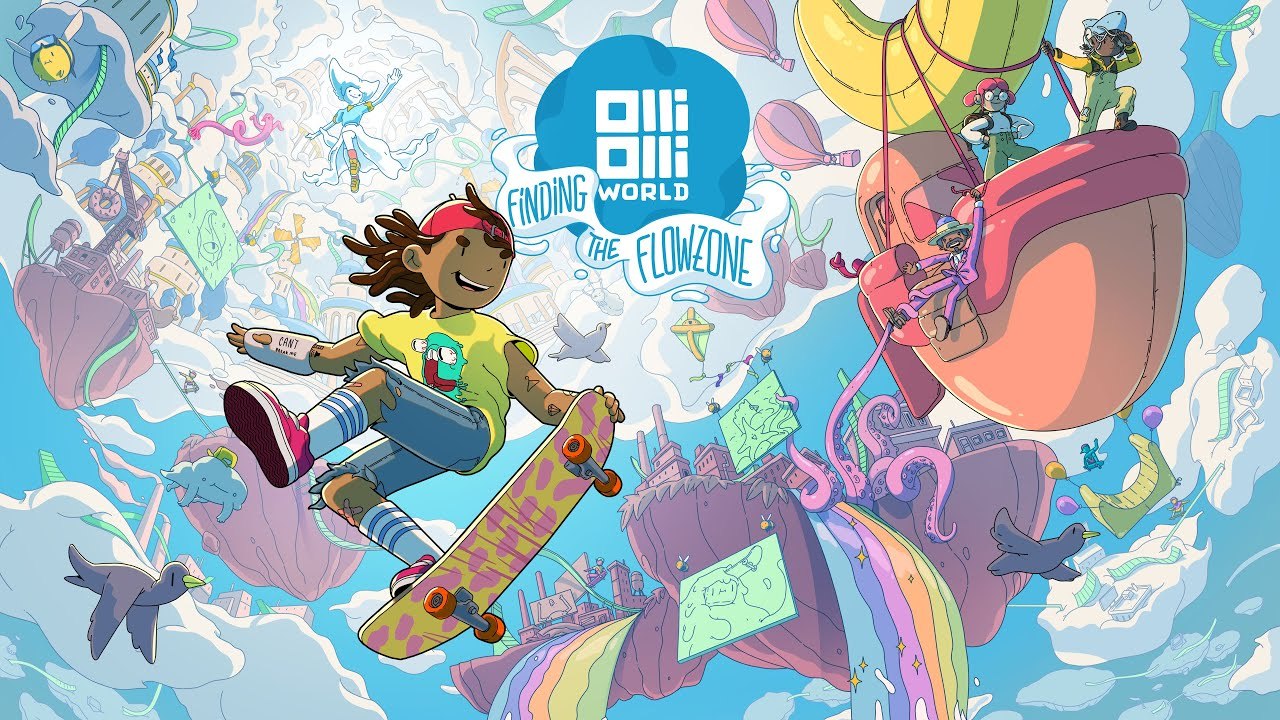 Tráiler de lanzamiento de OlliOlli World: Finding the Flowzone, expansión del videojuego de skate