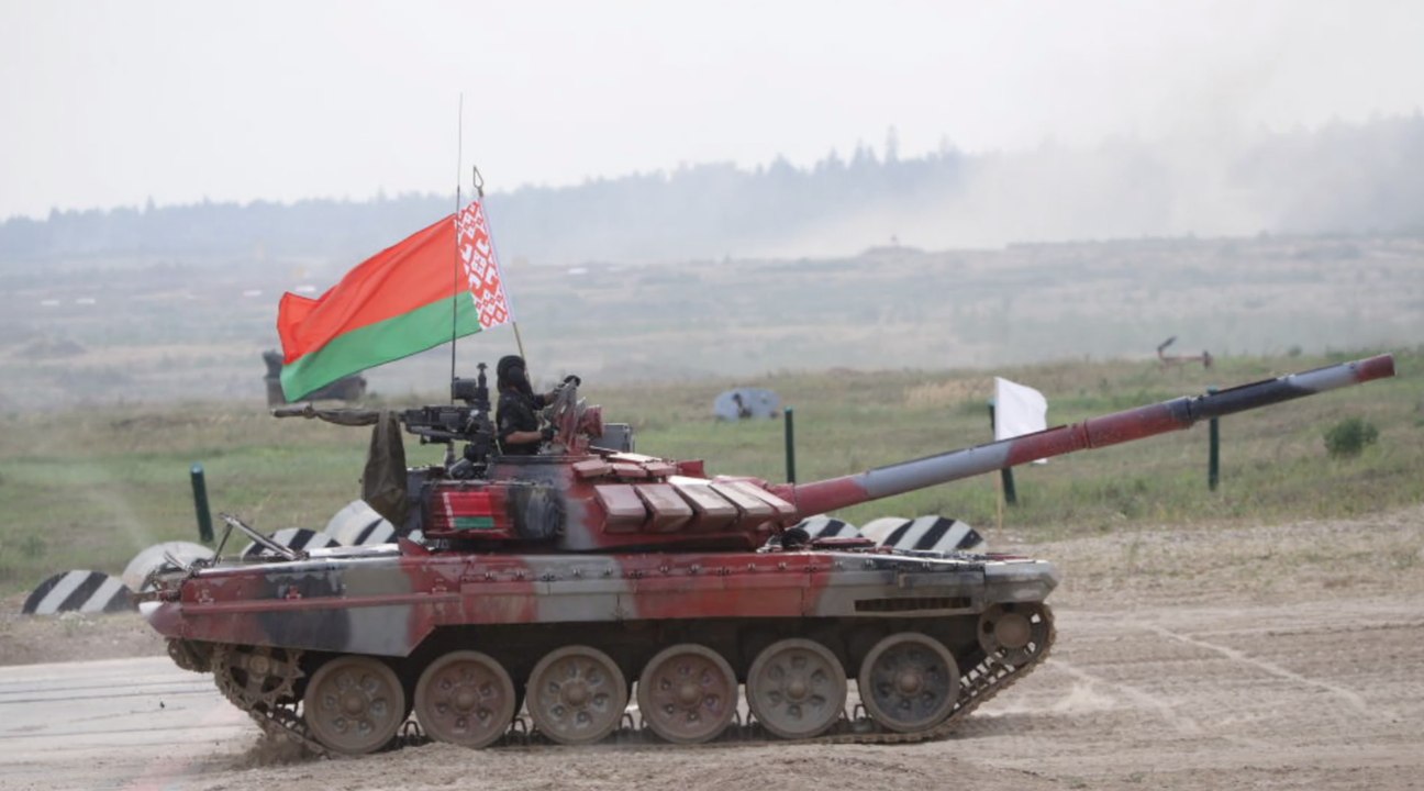 Russen holen sich brandneue Panzer aus Belarus