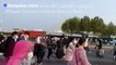 China: Foxconn workers try to escape lockdown around iPhone plant
