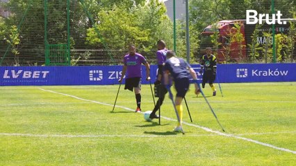 Amputés et champions de foot