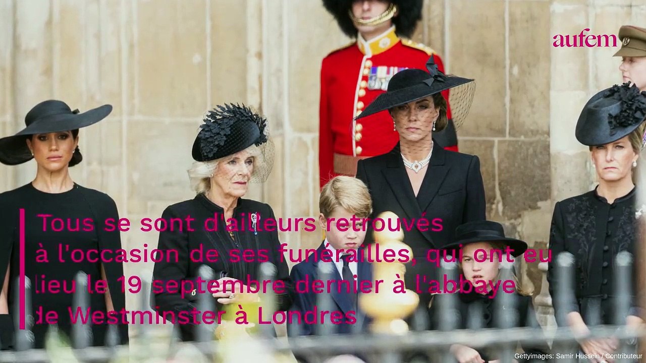 "Emmène-la" : Kate Middleton et sa fille rabrouées par Camilla aux obsèques de la reine
