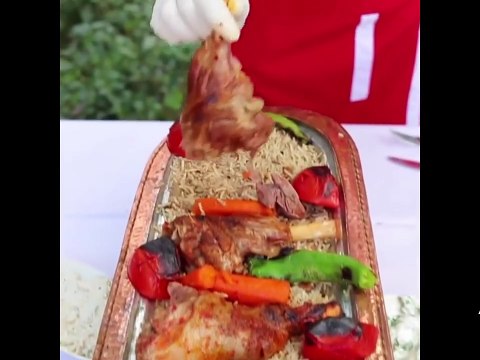 Turkish Chef Cooking Amazing Traditional Turkish Food