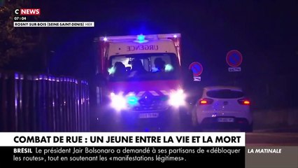 Seine-Saint-Denis: Le pronostic vital d'un adolescent de 15 ans est engagé depuis un combat à mains nues lundi à Rosny-sous-Bois - VIDEO