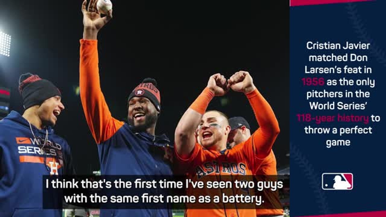 Baker hails electric Javier as Astros make history