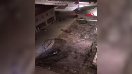 ÖĞRENCİ YURDUNDA SATIRLI KOVALAMACA KAMERADA