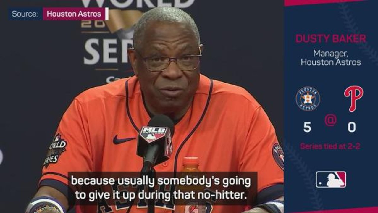 Baker hails electric Javier as Astros make history