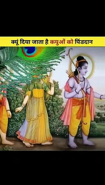 Interesting & Amezing Facets आखिर क्यूं  दिया  जाता है कौओं को पिंडदान