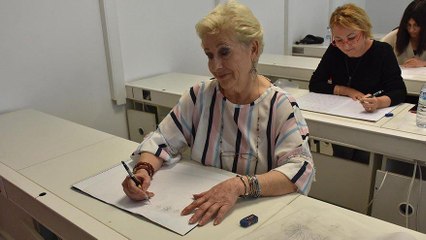 72 yaşında üniversiteli oldu