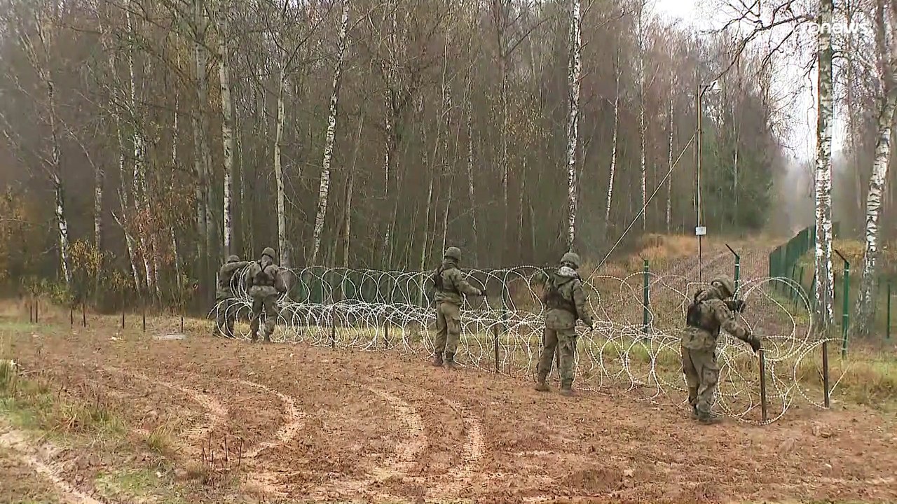 Kritik aus Deutschland: Polen baut Zaun an Grenze zu Kaliningrad