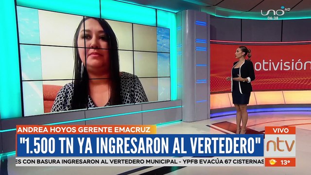 Miles de toneladas de basura acumulada en la ciudad de Santa Cruz ya comienza a levantarse.