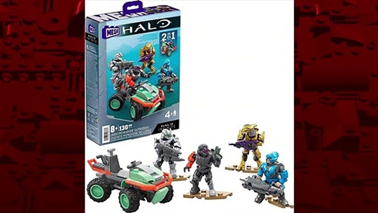 REVEALED: MEGA Halo UNSC Mongoose Outriders & Hornet Recon | NEW SPARTAN YOROI