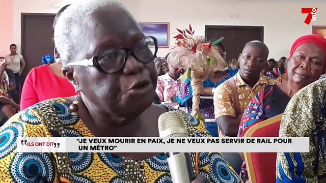 Métro d'Abidjan : Je veux mourir en paix, je ne veux pas servir de rail pour le métro