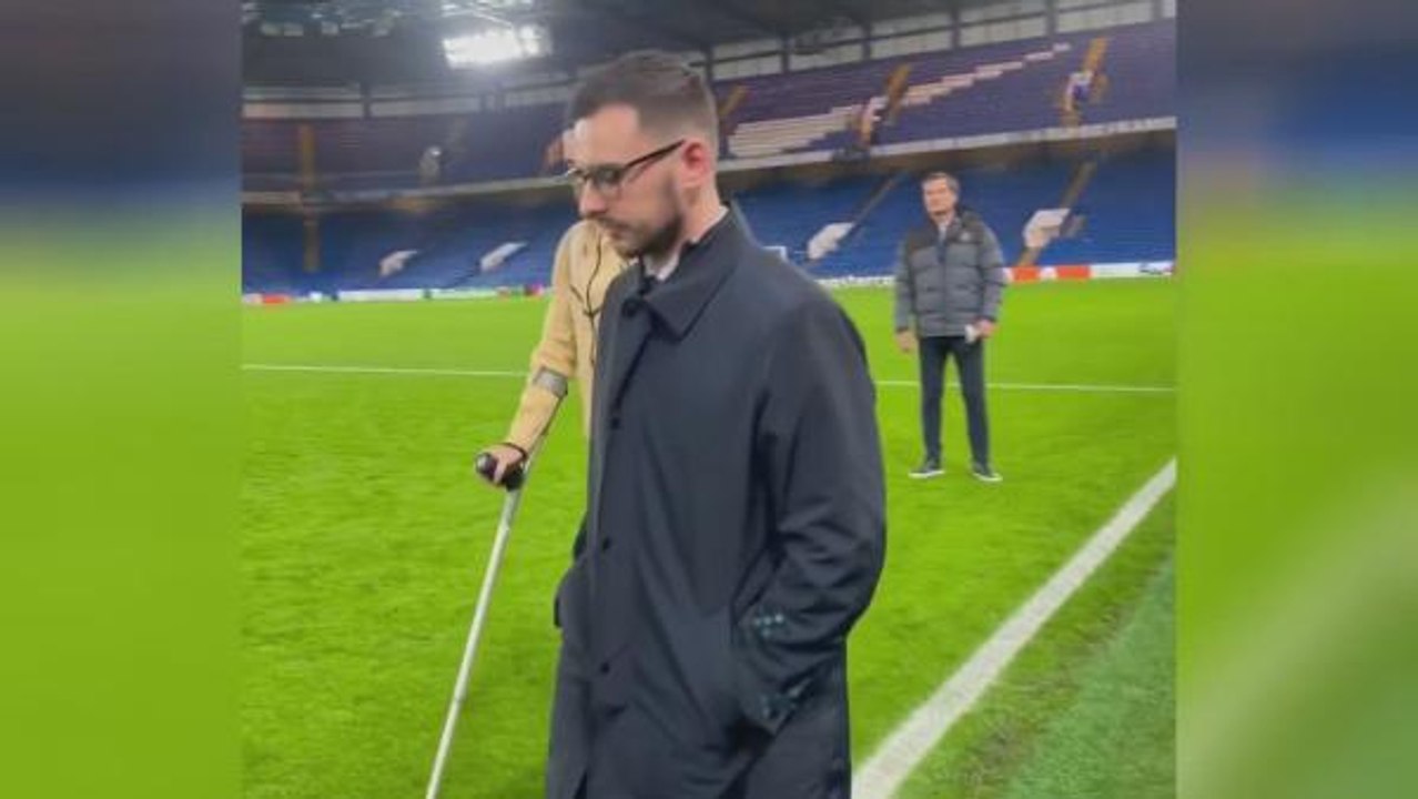 Chilwell seen in crutches as World Cup doubts grow