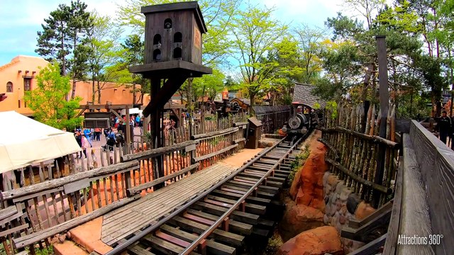 Paris - Big Thunder Mountain Coaster Ride - Disneyland Paris
