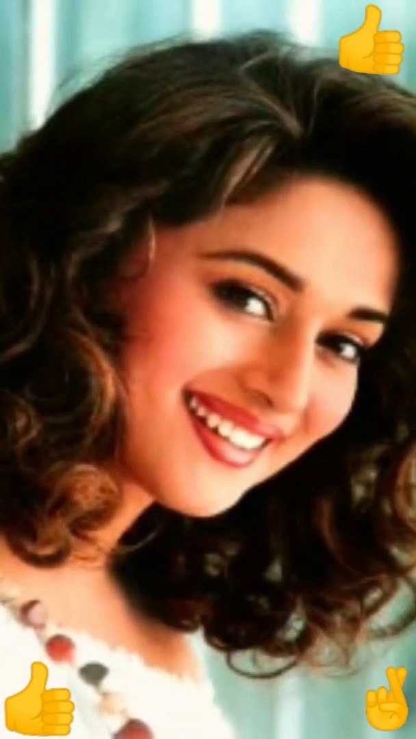 Beautiful Madhuri Dixit funny silent motion funny silent motion