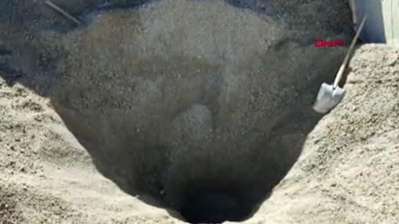 Kum ocağında göçük: 1 çocuk ağır yaralı