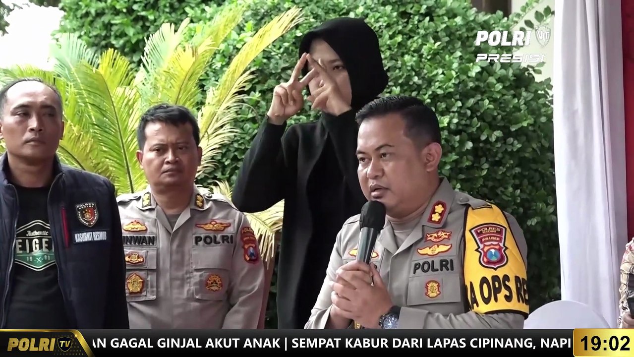 PRESISI Update 19.00 WIB Polda Jatim Bongkar Sindikat Produsen dan Pengedar Uang Palsu