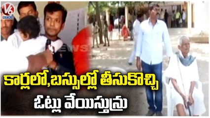 Munugodu Election Polling :Face To Face With Voters | Gattuppal | V6 News