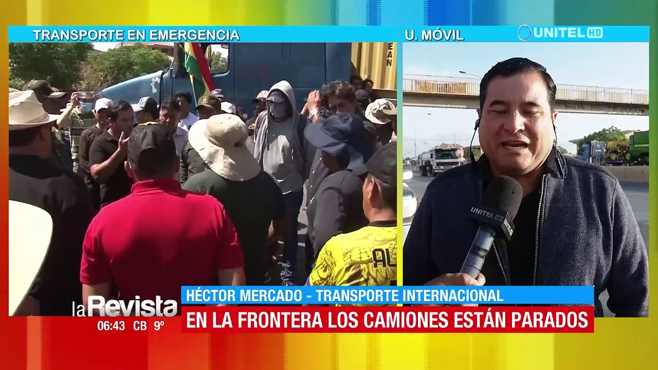 Transporte Internacional está parado completamente y este jueves analizarán acciones de presión por suspensión de Exportación