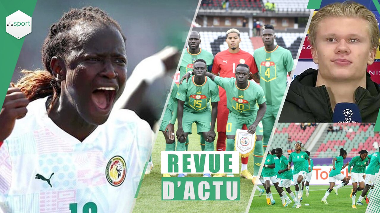 REVUE D'ACTUALITE DE CE 3 NOVEMBRE : Programme des Lionnes, les Lions ont envi de rugir au Mondial, Erling Haaland ....