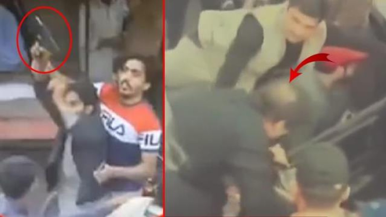 Son dakika! İmran Han'a yönelik saldırı anı ve sonrasında yaşananlar saniye saniye kamerada