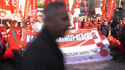 Genel-İş Sendikası'ndan Belediye Şirketi İşçilerine Kadro Eylemi. Remzi Çalışkan: "Sorunun Kökten Çözümü Hakkımız Olan Kadronun Verilmesidir"