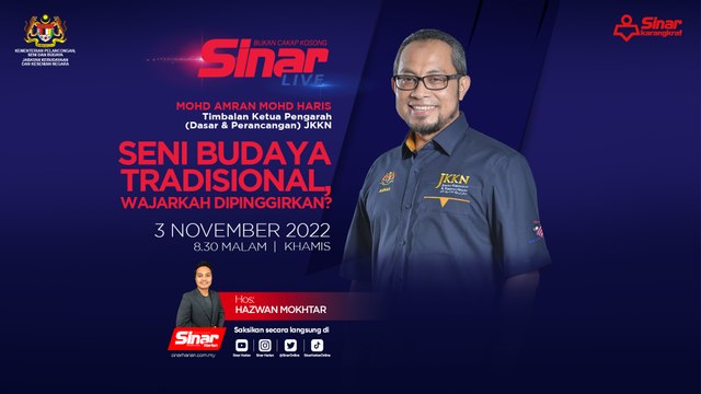 [SINAR LIVE] Seni Budaya Tradisional, Wajarkah Dipinggirkan?