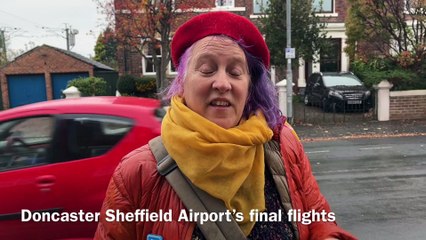 Doncaster Sheffield Airport closure is 'bitter sweet' as final flights take place