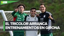 La selección mexicana inicia entrenamientos en Girona
