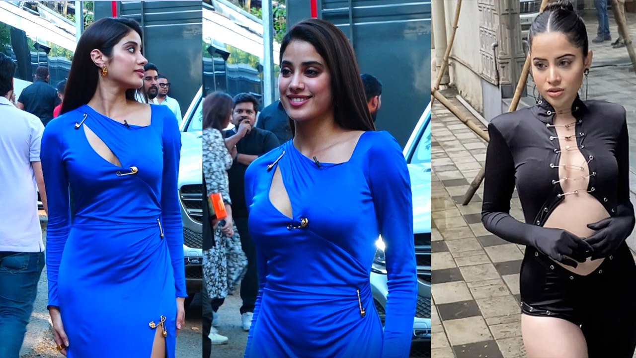 Janhvi Kapoor gets Clicked as She Promoting her Film Mili with Actor Sunny Kaushal | FilmiBeat