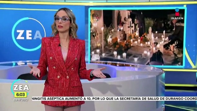 Familias de Toluca pasan la noche en panteones para acompañar a sus difuntos