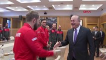 SPOR Bakan Çavuşoğlu, Ampute Futbol Milli Takımı'nı kabul etti