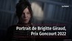 Portrait de Brigitte Giraud, prix Goncourt 2022