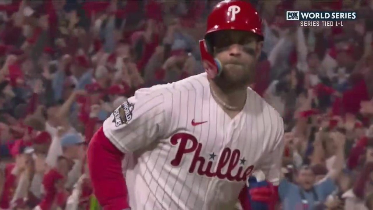 Phillies tie MLB record with FIVE home runs in a single World Series game!!