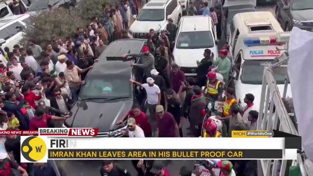 Breaking News: Shots fired at former Pakistan PM Imran Khan's long march | Latest English News || WORLD TIMES NEWS