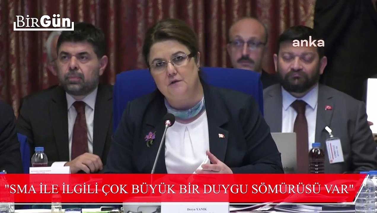 Bakan Yanık "SMA ile ilgili çok büyük bir duygu sömürüsü var" diyince Meclis'te sesler yükseldi!