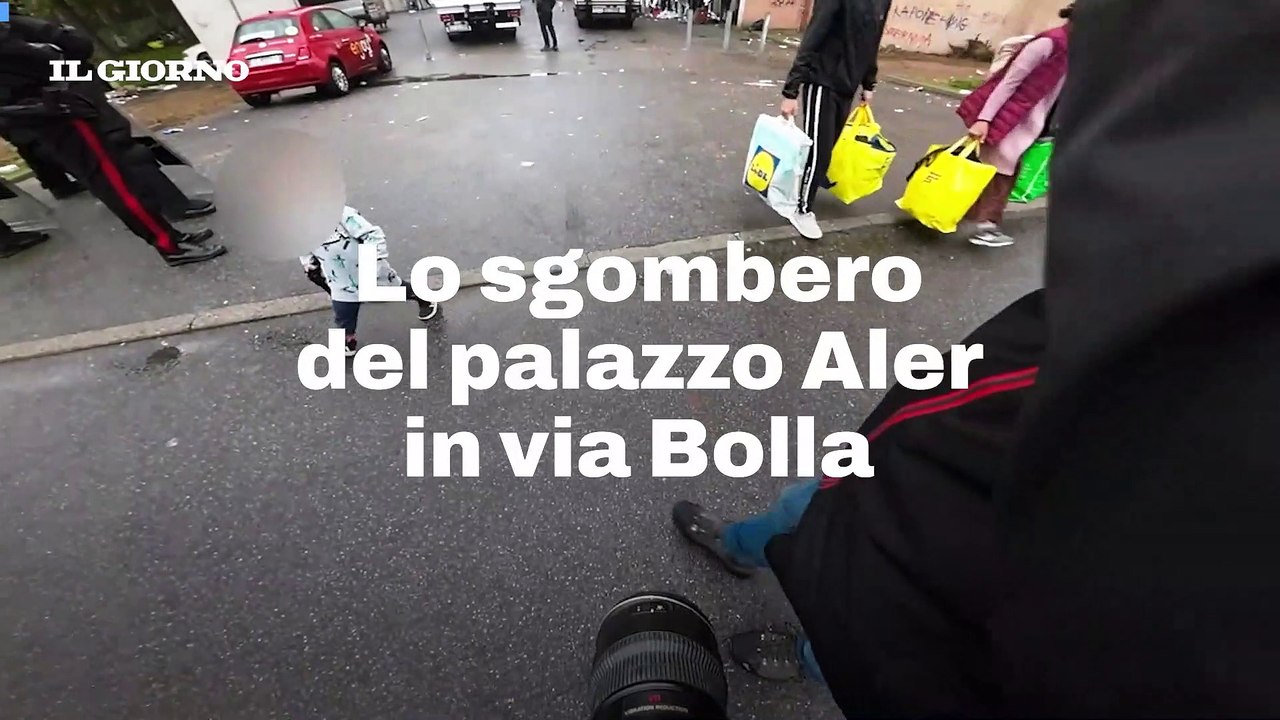 Sgombero case Aler in via Bolla a Milano: 156 alloggi, 90 occupati abusivamente