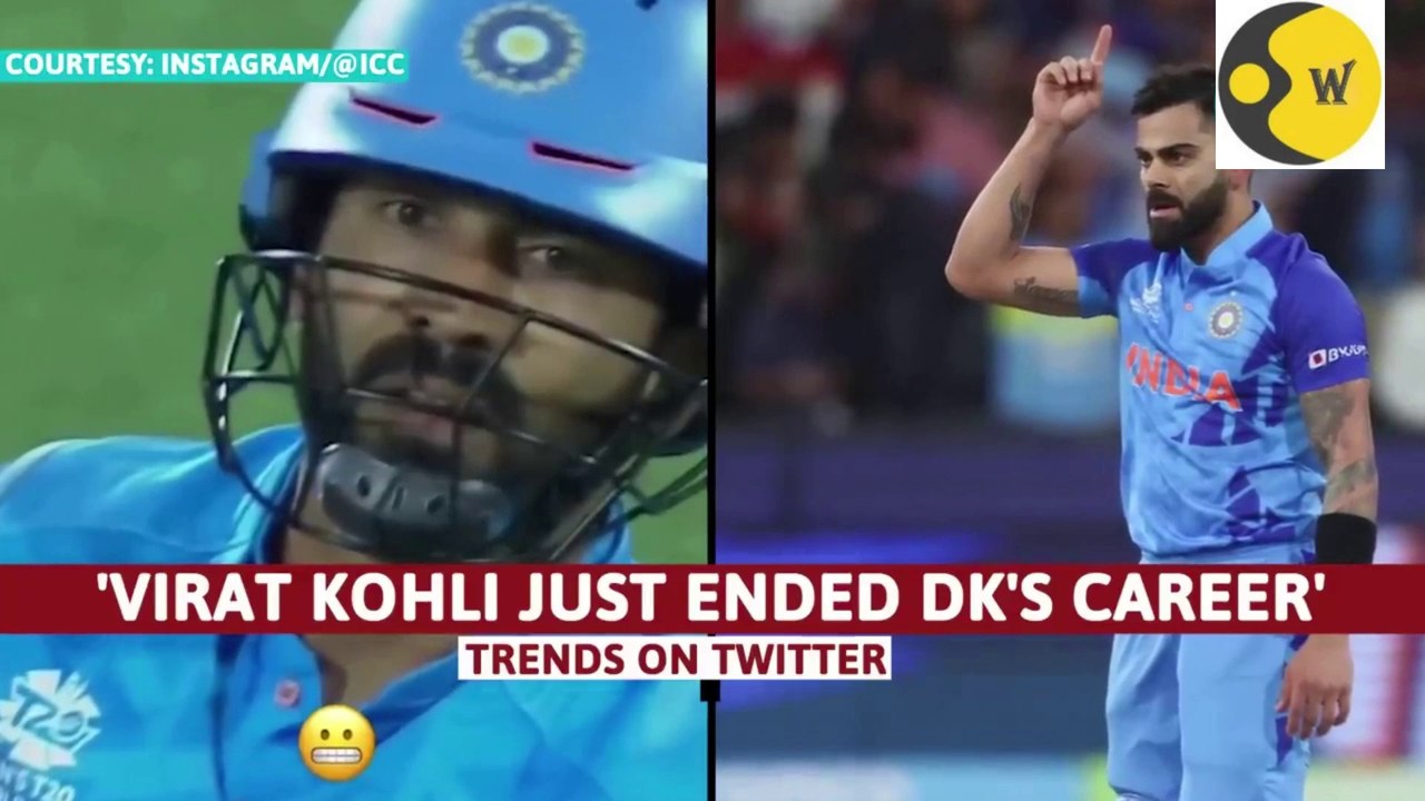 'Kohli ended DK's career': Fans fume over Karthik's controversial run-out | Watch | WORLD TIMES NEWS